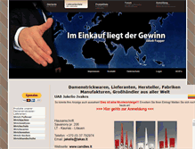 Tablet Screenshot of damenstrickwaren.lieferanten-weltweit.de