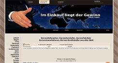 Desktop Screenshot of kerzen.lieferanten-weltweit.de