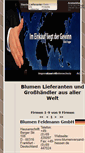 Mobile Screenshot of blumen.lieferanten-weltweit.de